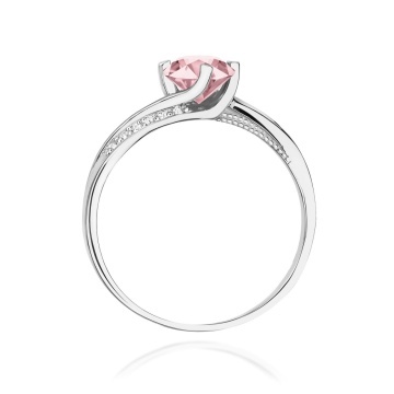 Inel Aur 9K cu Diamante de Laborator 0.55 ct - Img 7