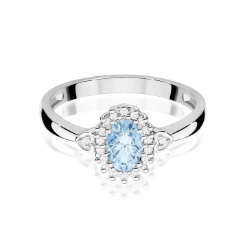 Inel Aur 9K cu Diamante de Laborator 0.60 ct - Img 6