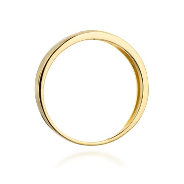 Inel Aur 9K cu Diamante Naturale Negre 0.04 ct - Img 3