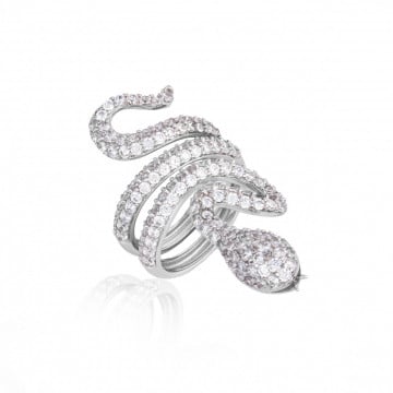 Inel din Argint 925 9.35g Snake - Img 3