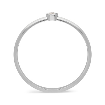 Inel Emotion din AUR 14K cu Diamant - Img 2