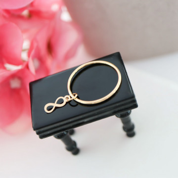 Inel Infinity din Aur 14k - Img 2