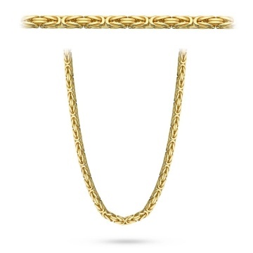 Lant Aur 14k, 50 cm