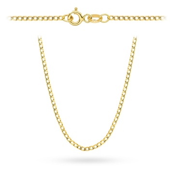 Lant Aur 14k, 50 cm - Img 2