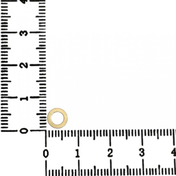 Link din aur 14k - pentru bratara - cerculet little