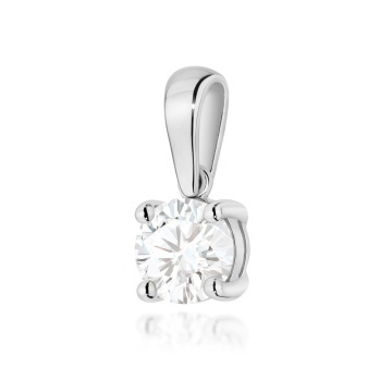 Pandantiv Aur 14K cu Diamant de Laborator 1.00 ct - Img 9