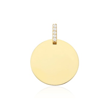Pandantiv Aur 14K cu Zirconii - Img 2