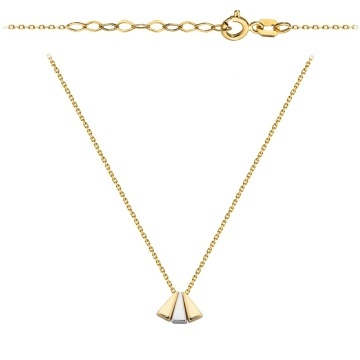 Colier Aur 14k cu Model Triunghi