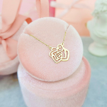 Colier din aur 14k Family Edition - Img 2