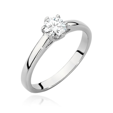 Inel Aur 14K cu Diamant de Laborator 0.40 ct - Img 4