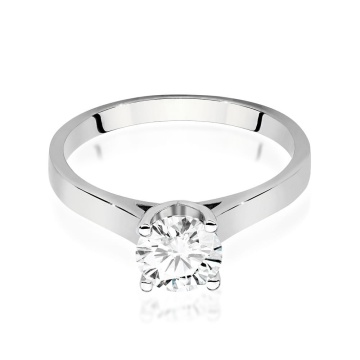 Inel Aur 14K cu Diamant de Laborator 0.70 ct - Img 5