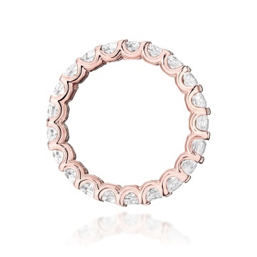 Inel Aur 14K cu Diamante de Laborator 1.52 ct - Img 8