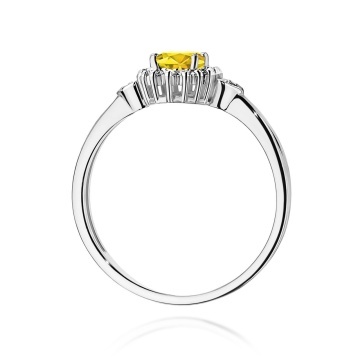 Inel Aur 9K cu Diamante de Laborator 0.70 ct - Img 7
