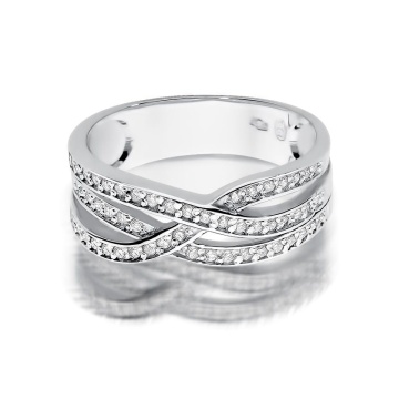Inel Aur 9K cu Diamante Naturale 0.27 ct - Img 6