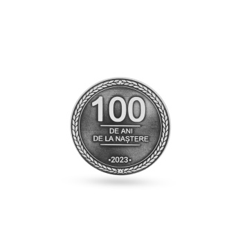 Moneda Comemorativa 3cm din Argint 925 - Img 2