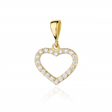 Pandantiv Aur 14K cu Diamante Naturale 0.29 ct