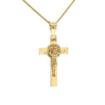 Pandantiv Aur 14k cu Iisus Hristos