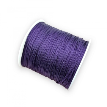 Rola snur 100m x 0.8mm - mov wine - Img 2