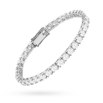 Bratara Aur 14K cu Diamante de Laborator 10.25 ct - Img 5