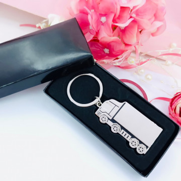 Breloc Inox TIR - personalizabil cu orice mesaj - Img 3