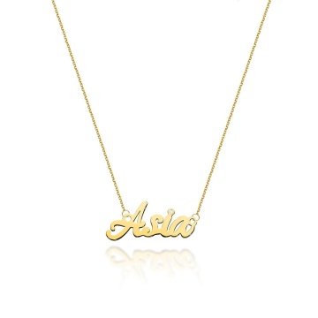 Colier Aur 14K cu Diamant Natural 0.01 ct