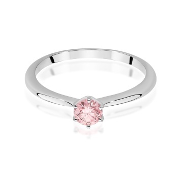 Inel Aur 14K cu Diamant de Laborator 0.50 ct - Img 10