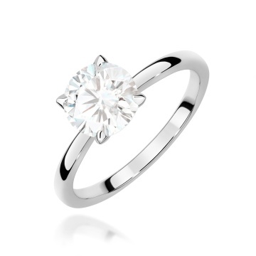 Inel Aur 14K cu Diamant de Laborator 1.00 ct - Img 7