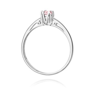 Inel Aur 14K cu Diamant Natural 0.15 ct - Img 11