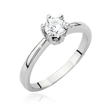 Inel Aur 14K cu Diamante de Laborator 0.50 ct - Img 7
