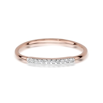 Inel Aur 14K cu Diamante Naturale 0.05 ct - Img 9
