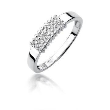 Inel Aur 14K cu Diamante Naturale 0.21 ct - Img 4