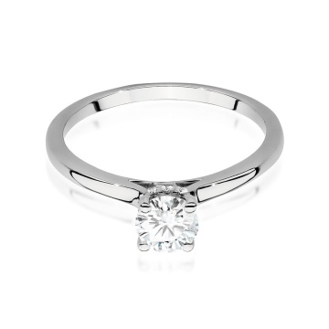 Inel Aur 9K cu Diamante de Laborator 0.56 ct - Img 5