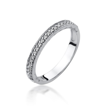 Inel Aur 9K cu Diamante Naturale 0.11 ct - Img 5