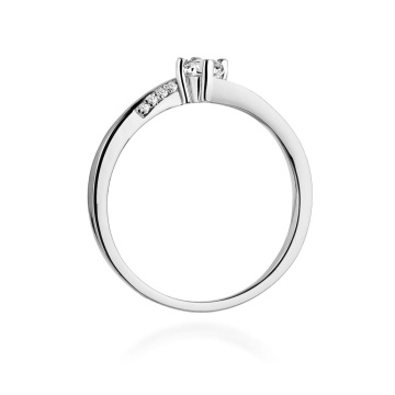 Inel Aur 9K cu Diamante Naturale 0.19 ct - Img 7
