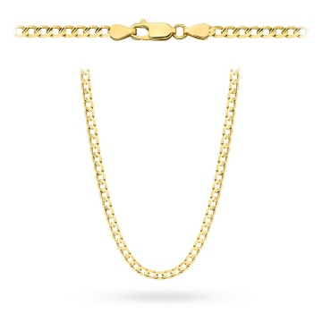 Lant Aur 14k, 45 cm - Img 2