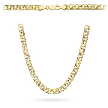 Lanț Aur 14K - Zale Garibaldi - 60 cm - Img 5