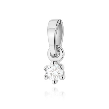 Pandantiv Aur 14K cu Diamant Natural 0.04 ct - Img 7