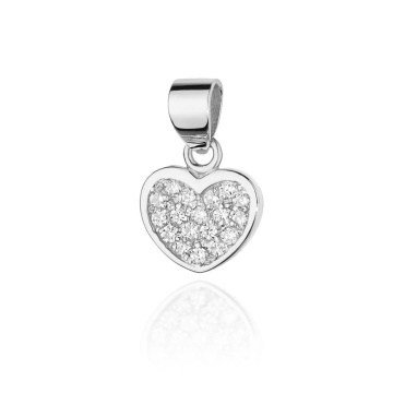 Pandantiv Aur 14K cu Diamante Naturale 0.15 ct - Img 5