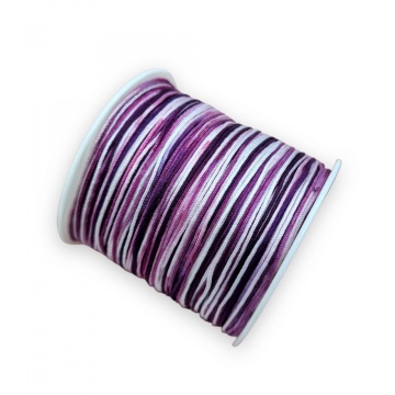 Rola snur 100m x 0.8mm - multicolor mov - Img 2