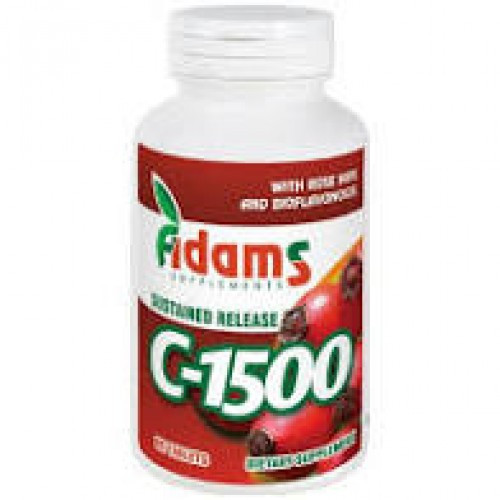 Vitamina C 1500 cu macese, 90 buc