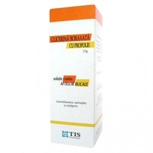 Glicerina boraxata cu propolis