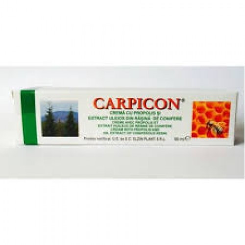 Carpicon- crema cu propolis si extract uleios din rasina de conifere