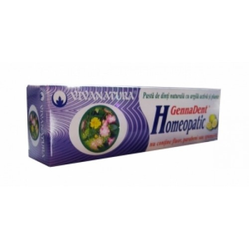 Gennadent Homeopatic pasta de dinti