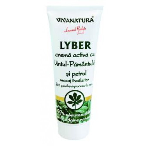 Lyber crema activa cu untul pamantului si petrol