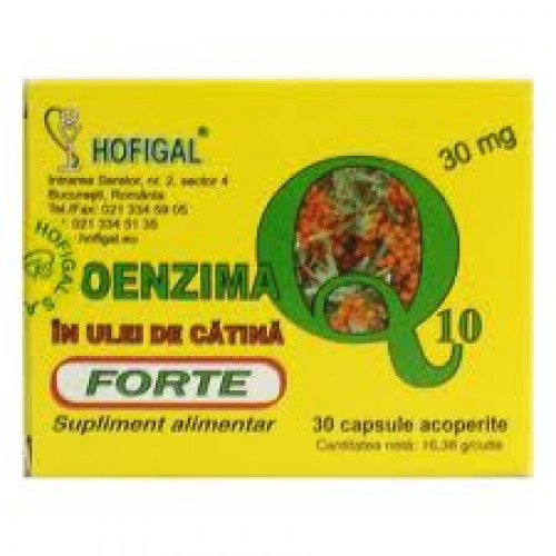 Coenzima Q10 în ulei de cătină FORTE