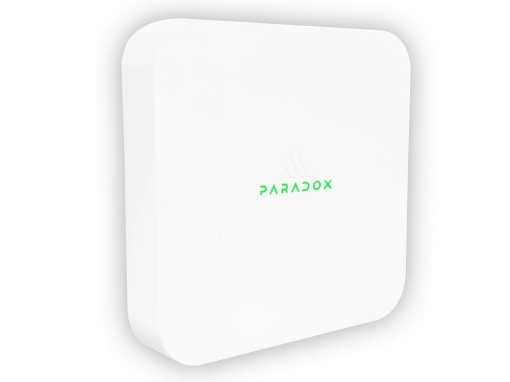 Centrala Paradox M25, hibrida, wireless, 100 zone, 128 utilizatori si telecomenzi, 10 partitii, 868MHz, Wi-Fi-, LTE, Ethernet, PoE 10W,