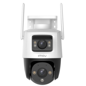 Cameră Supraveghere Duală Imou Cruiser Dual IPC-S7XP-8M0WED, 8MP (5MP+3MP), Wi-Fi, Full-Color, Night Vision 30m, Audio Bidirecțional