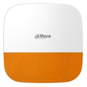 Sirena wireless de exterior Dahua, 12VDC, 110dB, IP65, ARA13-W2(868)-YELLOW