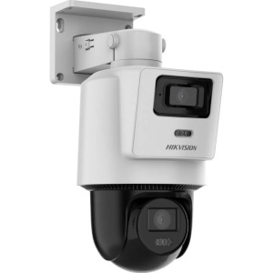 Cameră IP Hikvision TandemVu DS-2SE2C400MWG-E/14, 4MP, PTZ, Lentilă Duală (2.8mm/8mm), PoE, IR & Lumină Albă 30m, Microfon - Img 2