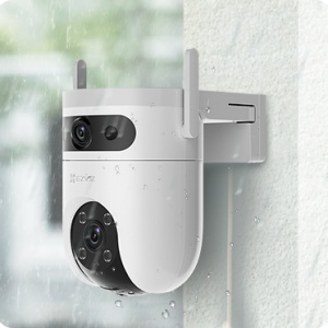 Cameră Supraveghere Exterior EZVIZ H9c Dual, Rezoluție 2K, Senzor Dublu, Auto Tracking, Microfon - Img 3